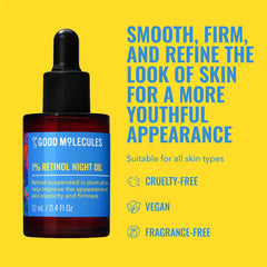 Good Molecules 1% Retinol Night Oil 12ml